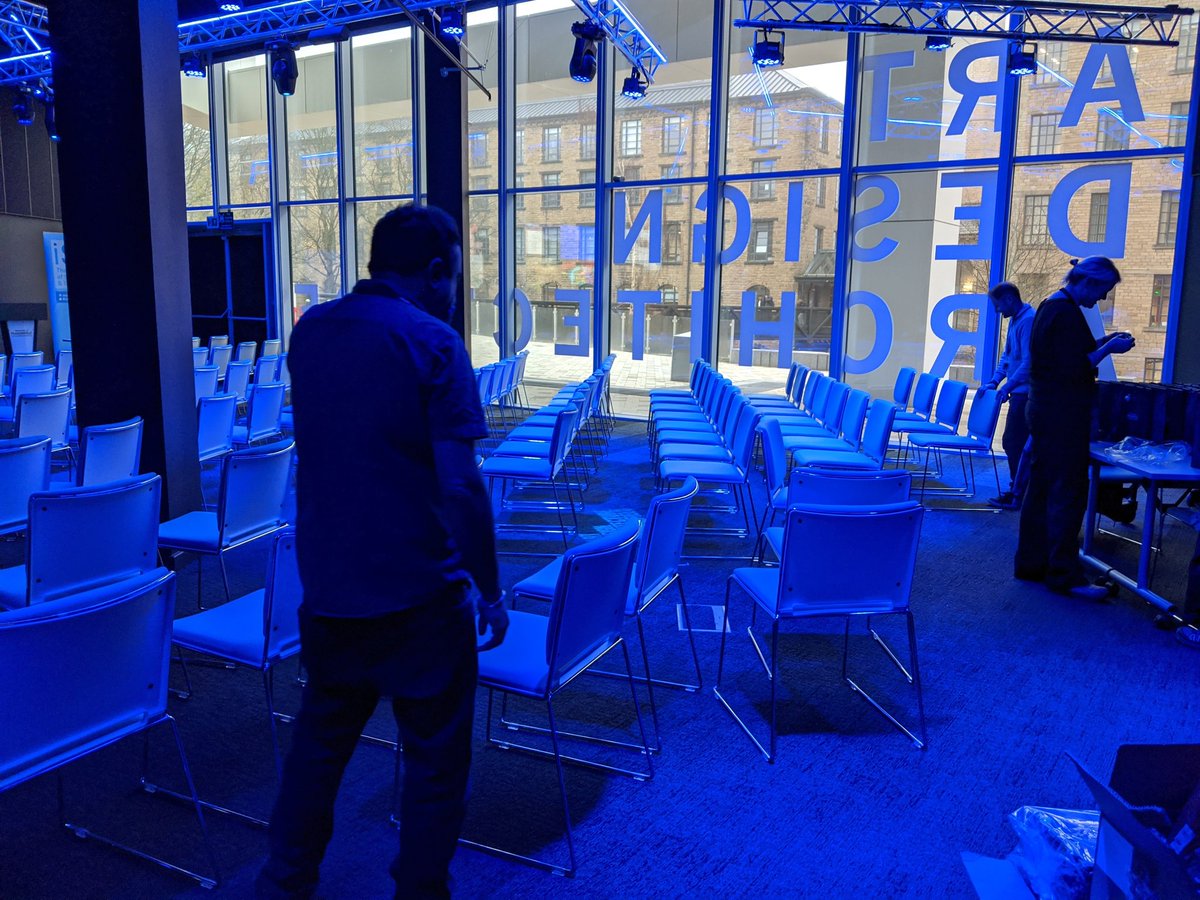 kfridge's tweet photo. Setting up for #hudtechnet #hudtechnet19 https://t.co/PYbPRIfu0Q