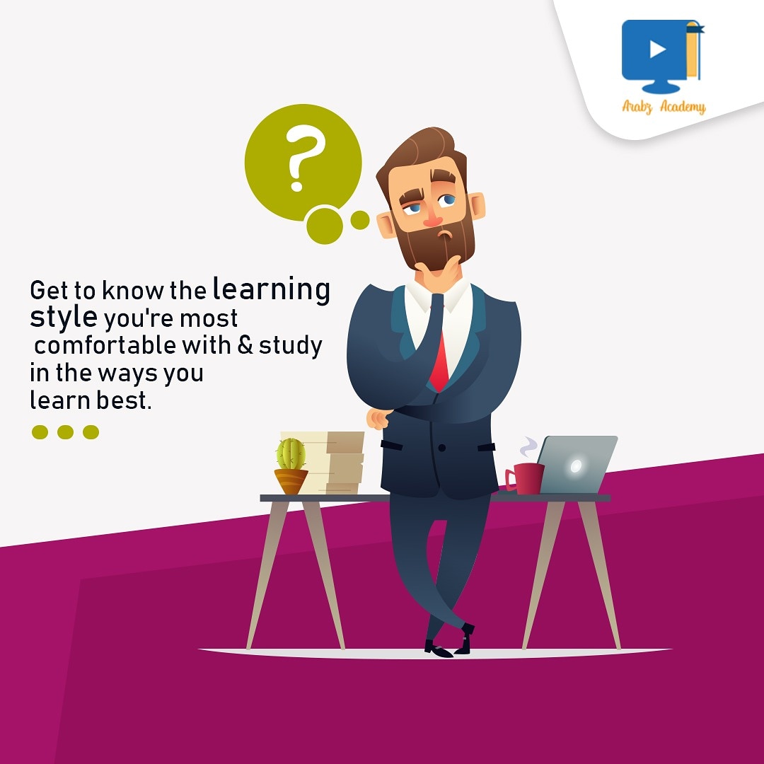 AcademyArabz's tweet photo. ♦️Get to know the #learning style 👌 you're most comfortable with &amp; study in the ways you learn best.

●--------------------------------●
للحصول على الدورات تابعونا على الموقع:
https://t.co/TzdHYw4cKV
●--------------------------------●
لا تنس الاشتراك 🔔 معنا ليصلك كل جديد 👌 https://t.co/xNsjqShgjs