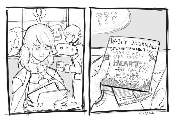 Edelgard's calling card 