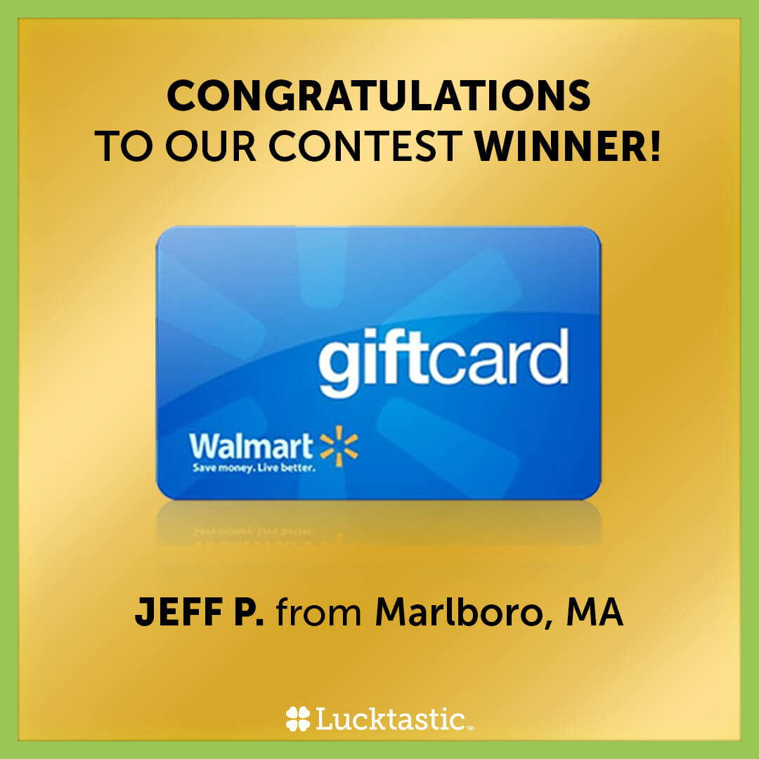 Lucktastic On Twitter Congrats To Our Recent Winner Jeff P Who Just
