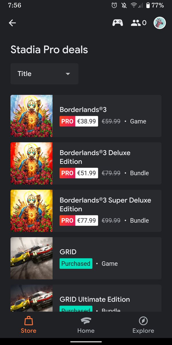 WirklichGesund's tweet image. I have no clue about game prices, but cashing out 60€ - 70€ for @GoogleStadia #ProDeal seems a bit steep.

And yet I could play these games within a minute after purchase - while on the Xbox I would have to proly wait an hour (hours) until download/installation has finished.🤔