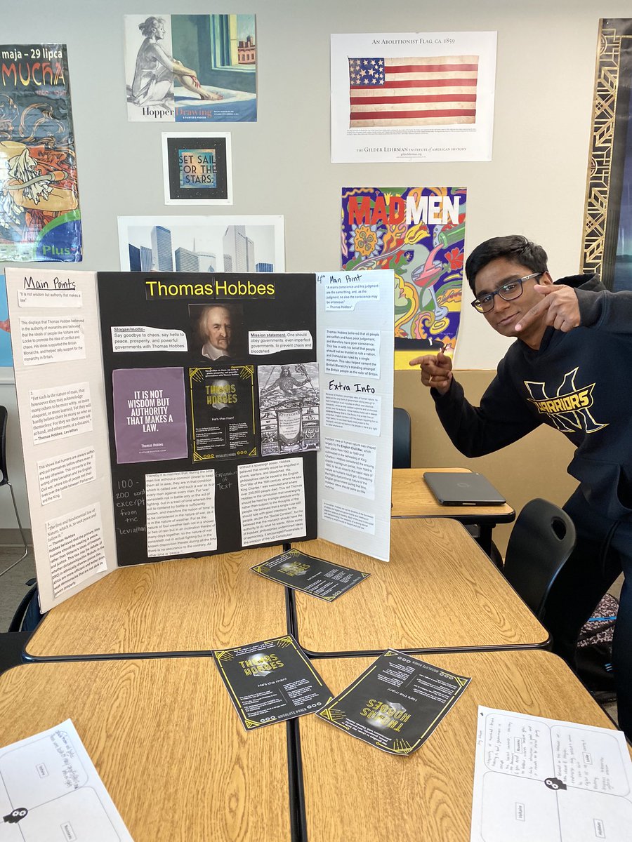 KTAYEDU's tweet photo. Proudly walking around listening to Ss explanations of Enlightenment philosophy!!#risetotheexpectation #teachergush #mhswhap @2018Memorial https://t.co/ntXQq037HQ