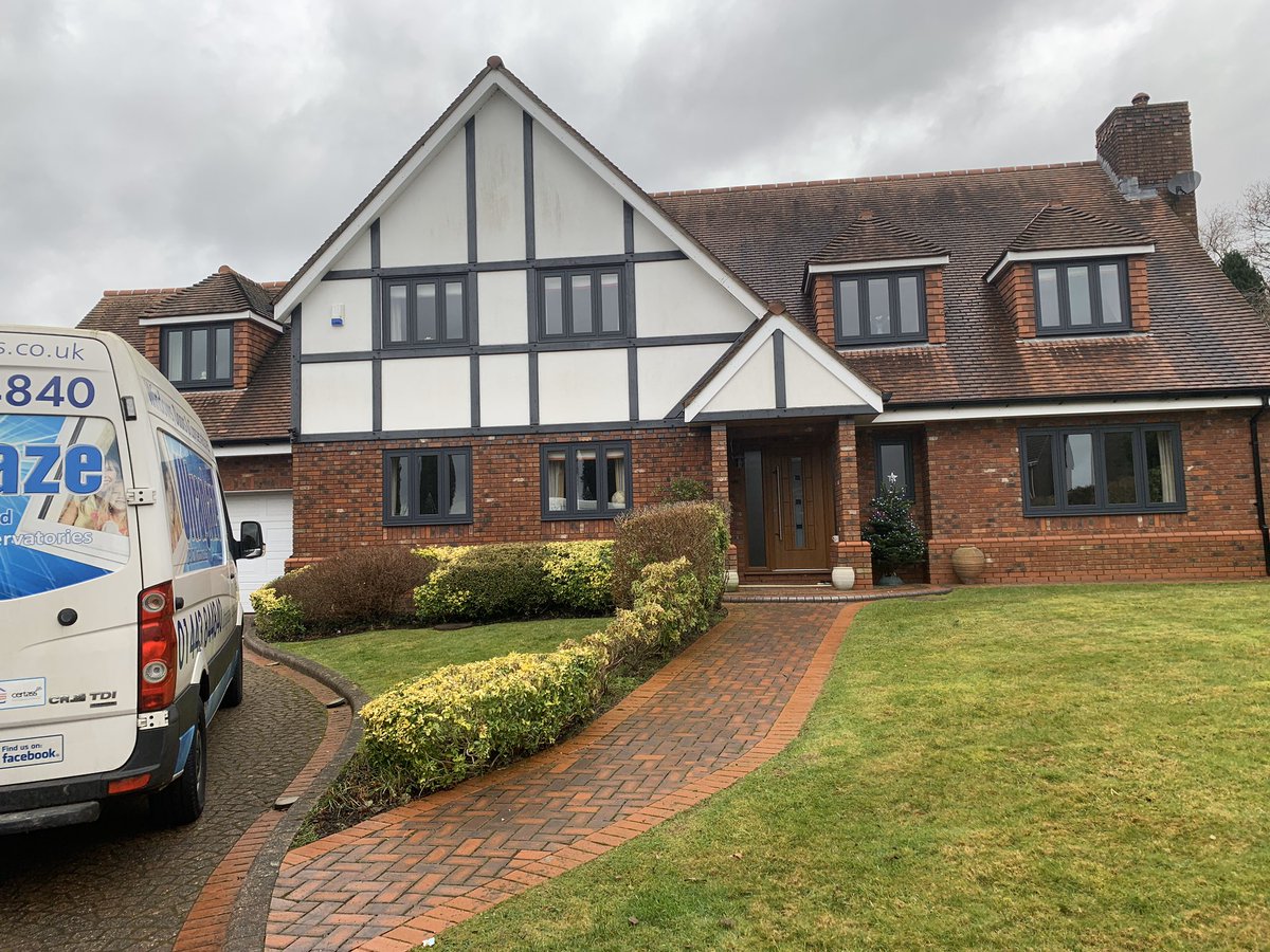 ultraglaze's tweet photo. Rock door and Deceeunick smooth grey flush sash ready for Christmas https://t.co/uoYTj9b2II
