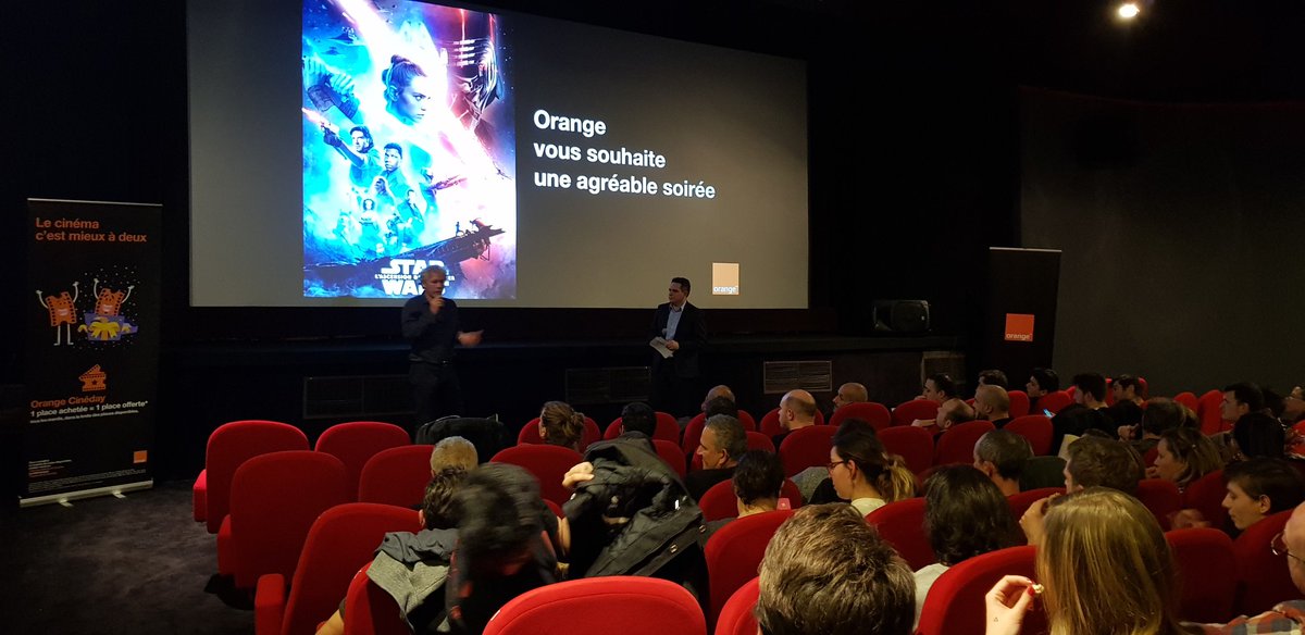 AnneMarolleau's tweet photo. Avant 1ere Star Wars pour les salariés et les ambassadeurs digitaux d @Orangeidf. https://t.co/AwwxM1rvdA