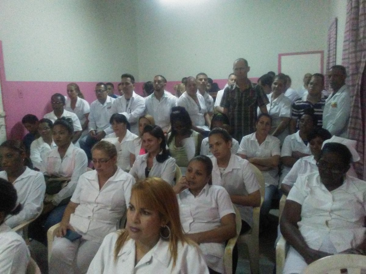 PenaElsys's tweet photo. Complejo Dr Julio Rodríguez realizamos el balance del año 22019.#SomosContinuidad #Vamos por más #Somos Salud .#Sucre https://t.co/44zc1CGety