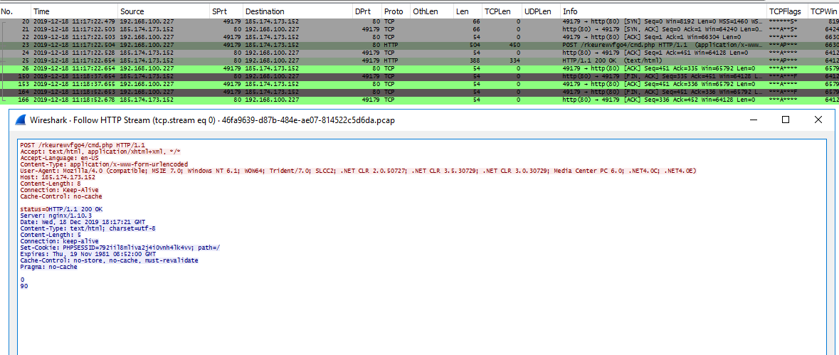 James_inthe_box's tweet photo. #mailerbot c2:
 http://185.174.173[.]152/rkeurewvfgo4/cmd.php

#yara #snort / #suricata rules at:

https://t.co/tsHeJnOeIJ

https://t.co/yHmjNszesA

cc @snort @EmergingThreats @ET_Labs @malwareforme @sudosev @travisbgreen https://t.co/RtLMlkbIDl