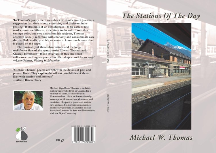 Congratulations Michael W. Thomas (review.antiochcollege.org/spring-2002). The Stations of the Day, Thomas again justifies Alison Brackenbury’s commendation of his work: ‘His poems are rich with the details of past and present lives . . .  blackpear.net/authors-and-bo…