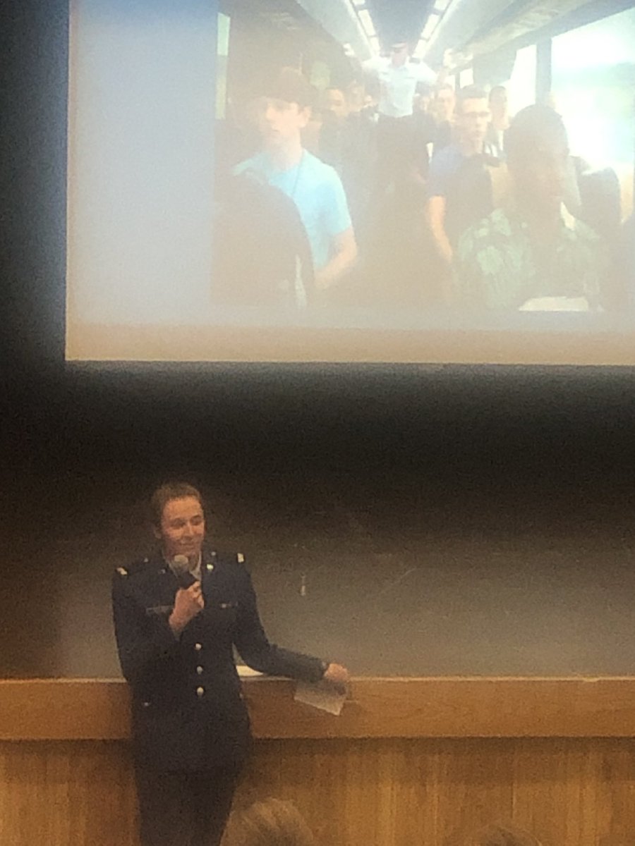 Class of 2019 alumni Sophie Kuehn is back to share her experience so far at the Air Force Academy.  #gocrickets