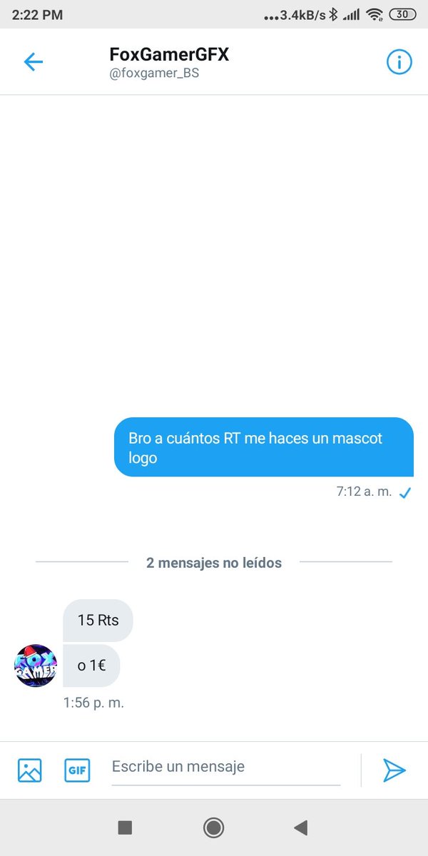 Casi nunca les pido nada chavos , ayúdenme a llegar a los 15 RT plis :c @foxgamer_BS