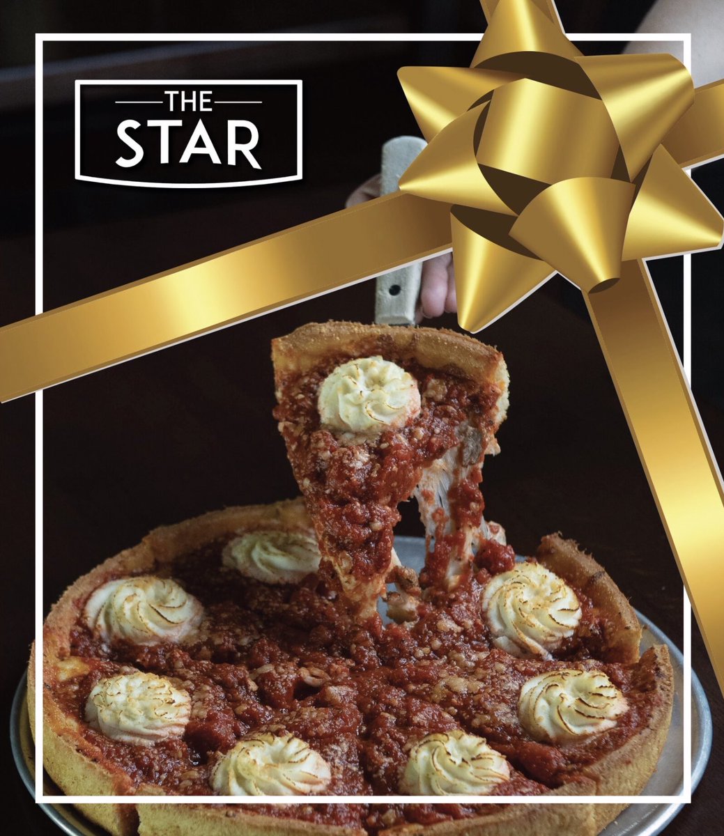 Give a gift that gives back! Now through December 25 get a $10 promo gift card for every $100 in gift cards purchase at The Star or <a href="/LittleStarPizza/">Little Star Pizza</a>.

Valid in store only. Promo gift cards expire a year from date issued. 

The holidays just got happier!