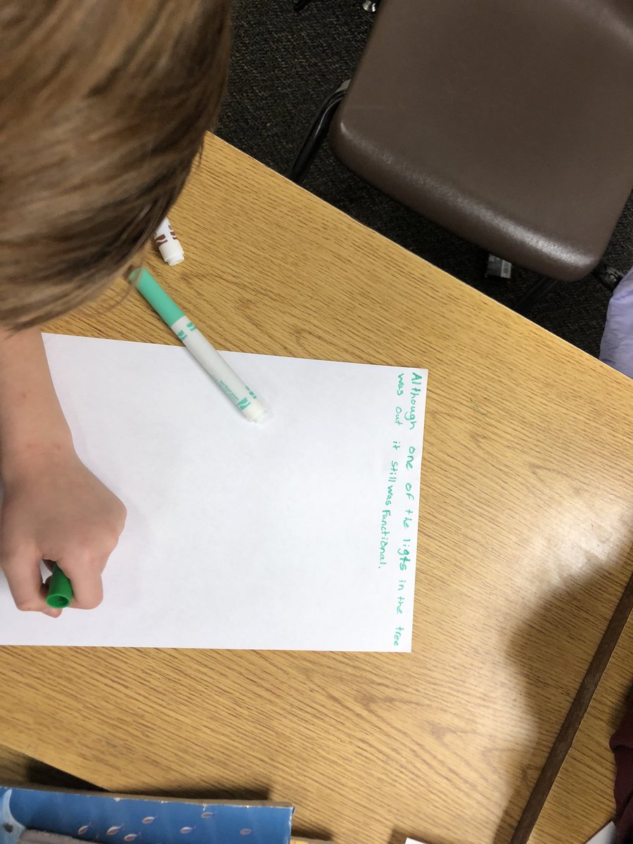 JenniferSchnur3's tweet photo. Through noticings of subordinating conjunctions, students created Christmas sentences and posters. ๐โ๏ธ๐
๐ป@HumbleISD_HHE @HumbleISD #bethelight #learningisfunandfestive https://t.co/hlGSEBlNYa