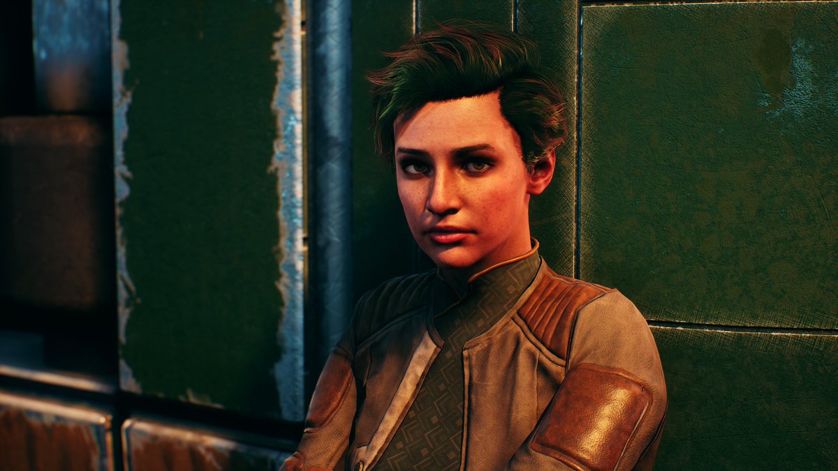NobodyBlues's tweet photo. Esther Blaine - Edgewater @OuterWorlds @obsidian @OuterWorldsShow @OuterFans #TheOuterWorlds #outerworlds #obsidian #virtualphotography #theCapturedCollective #edgewater #emeraldVale https://t.co/96xqY0egEO