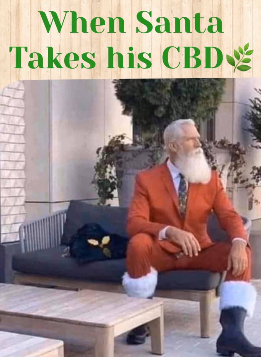 TheCbdHangOut's tweet photo. Santa knows 🌿❤️ #healthforall #santa #thecbdhangout https://t.co/GCAWDXrbuZ