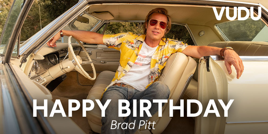 Happy Birthday to Brad Pitt! Favorite role? 