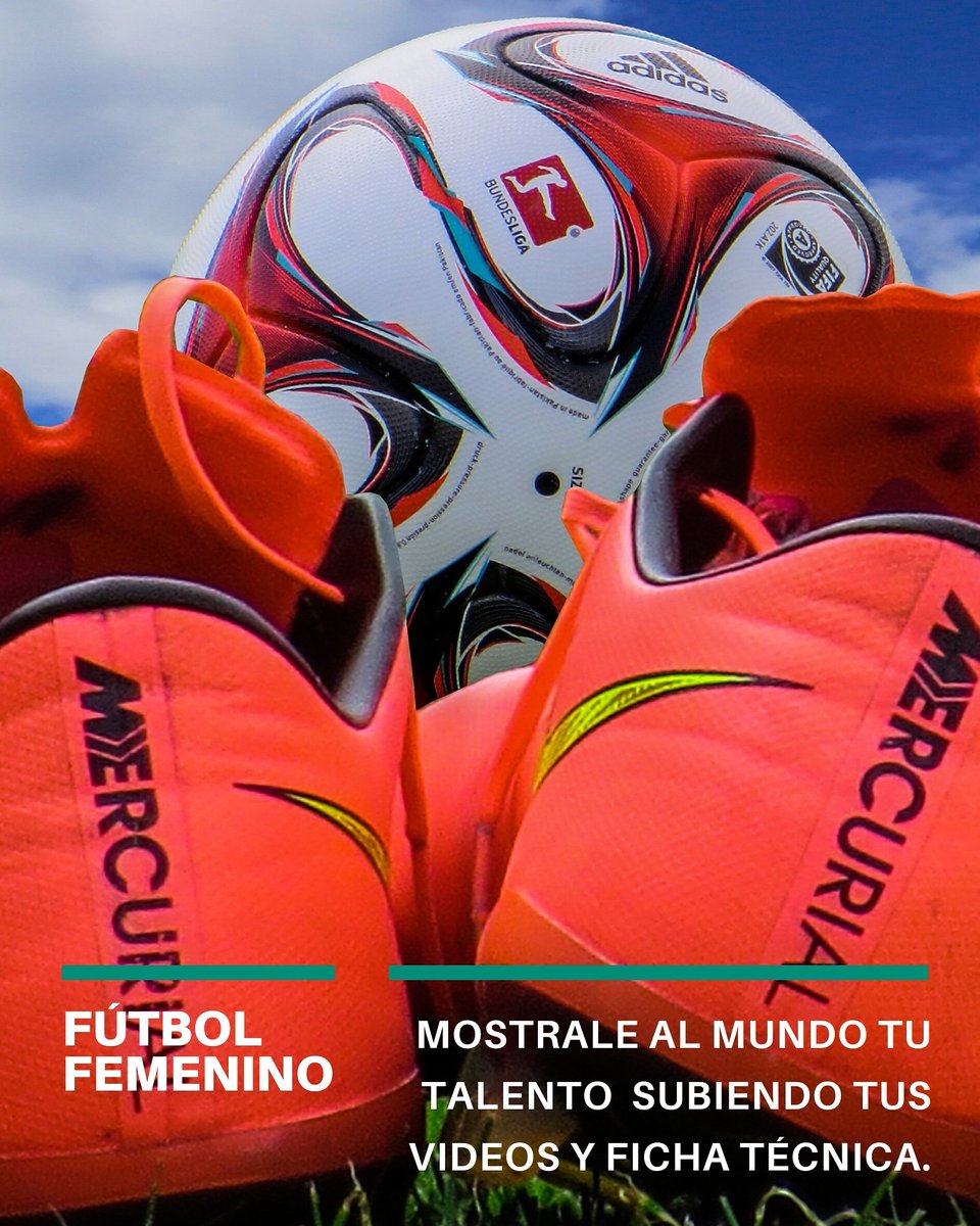 Si jugás fútbol femenino registrate gratis en cvplayers.com Hay un mundo que quiere descubrirte.

#futfem #femenino #scouting #FutbolFemenino