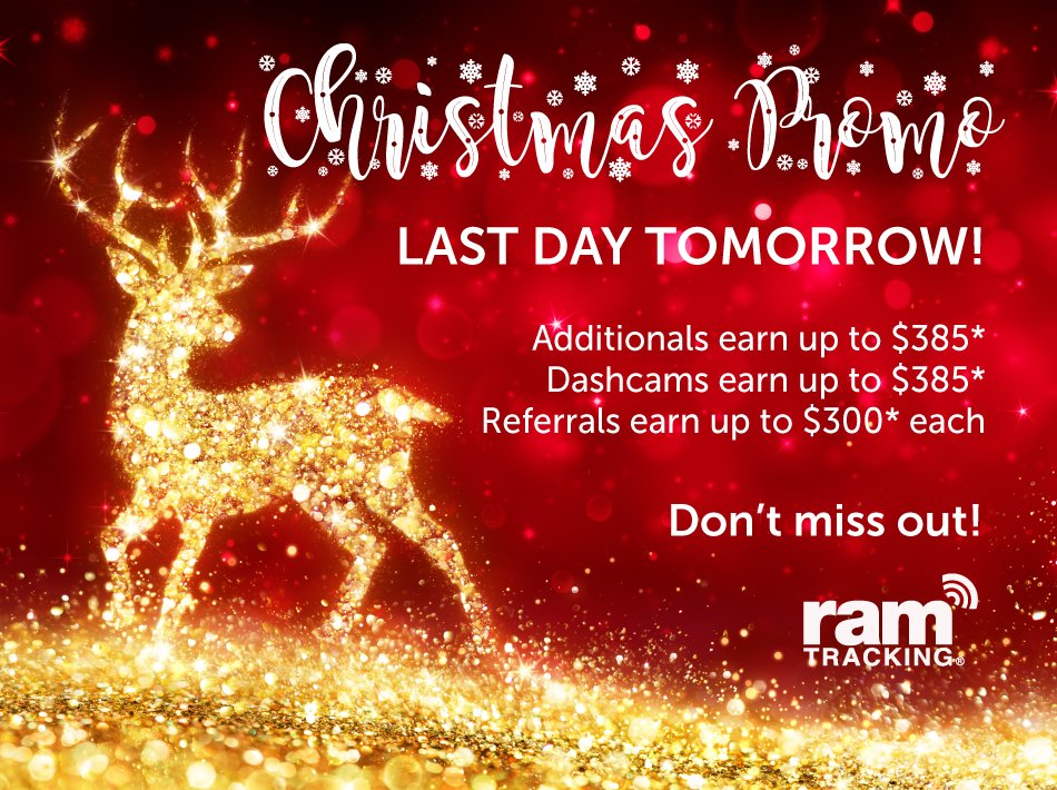 CHRISTMAS OFFER ENDS TOMORROW..🎁🎁🎁

Don't miss out! 🚀🚀🚀 Hit the link ⬇️

ramtracking.com/ca/campaigns/c…