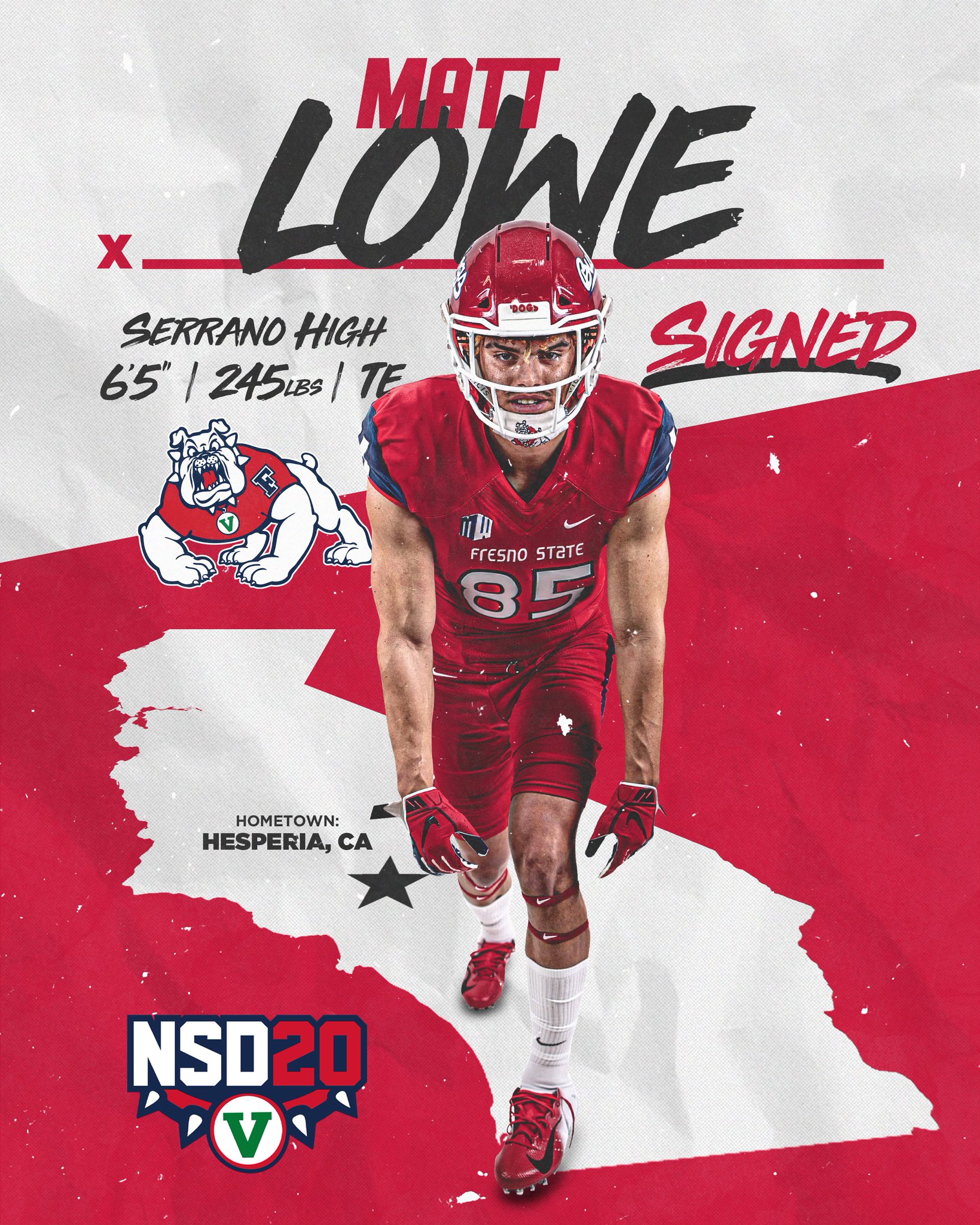 Fresno State FB Recruiting on Twitter "🚨SIGNED🚨 Red Wave, Please