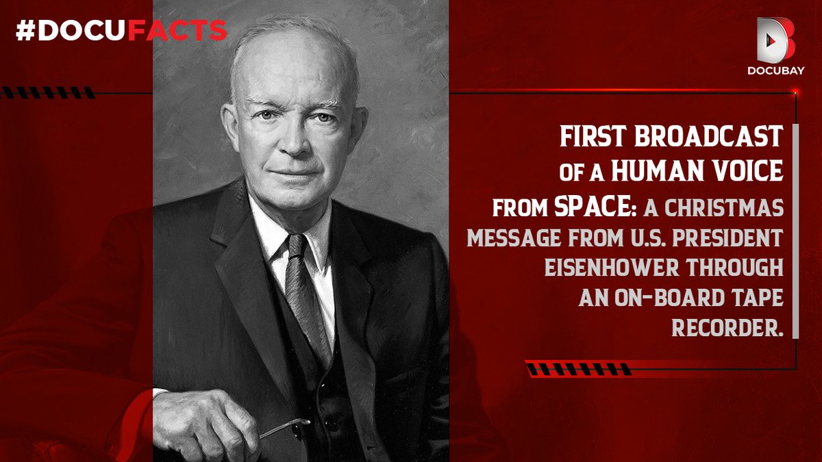 onetribedocubay's tweet photo. #OnThisDay in 1958, the world's first purposefully built communications satellite was launched aboard an American Atlas rocket. Discover some vital #DocuFacts about the historic space mission. #DocuBay #OneTribe #streamingdocumentaries #didyouknow #wednesdaywisdom #facts https://t.co/rmcA5NOFHd