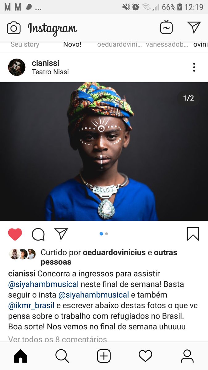 ProfessoraEvang's tweet photo. #siyahambomusical #musical #cianissi #teatronissi #sp https://t.co/spN0bSWMa4
