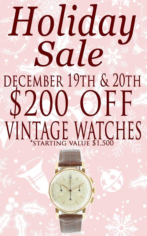 CentralWatch's tweet photo. DON’T MISS IT! Holiday Sale Tomorrow &amp; Friday! 👏🏻👏🏻👏🏻 https://t.co/NFSdwHQav0