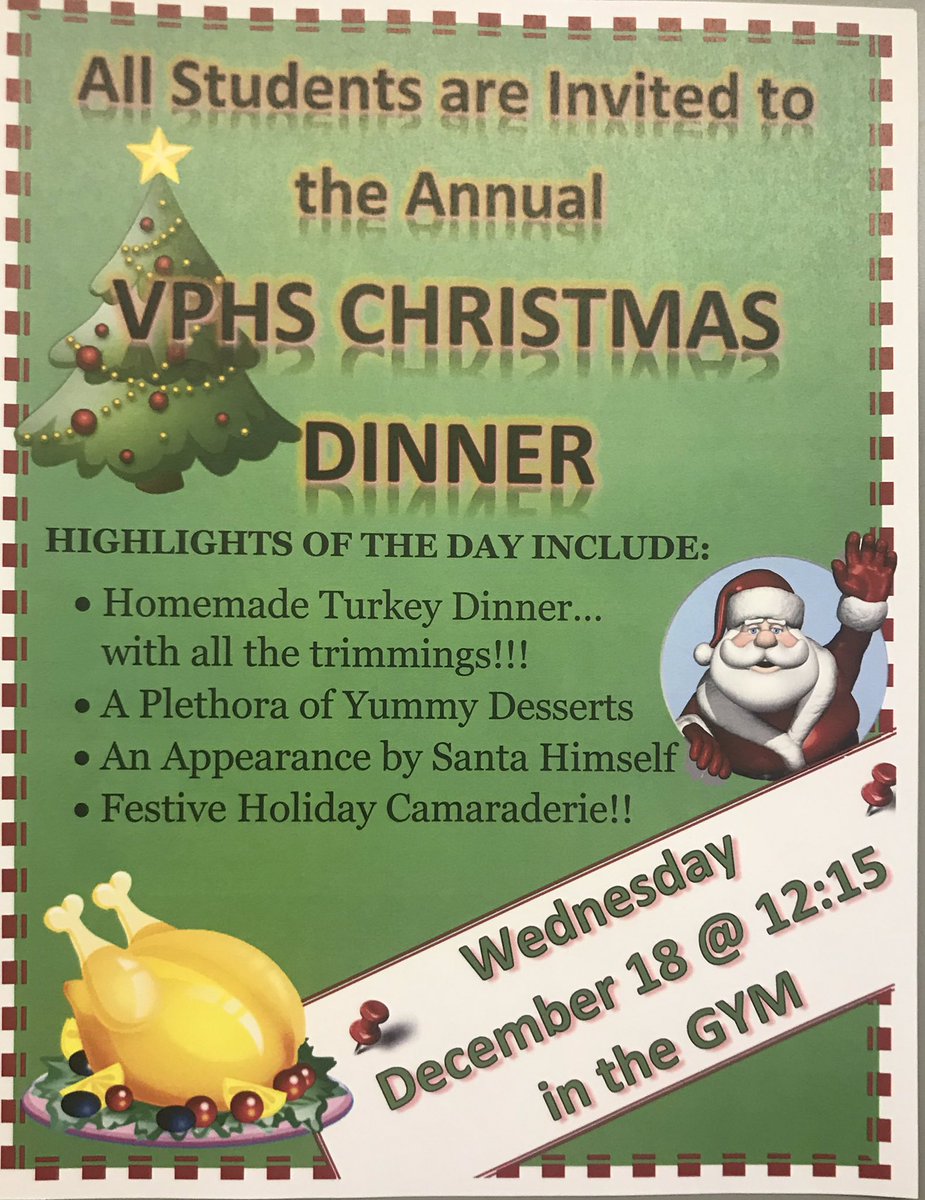 It’s happening today! It already smells like Christmas dinner <a href="/LethbridgeVPHS/">Victoria Park High</a> #VPHSfamily #LASPfamily #Christmastime