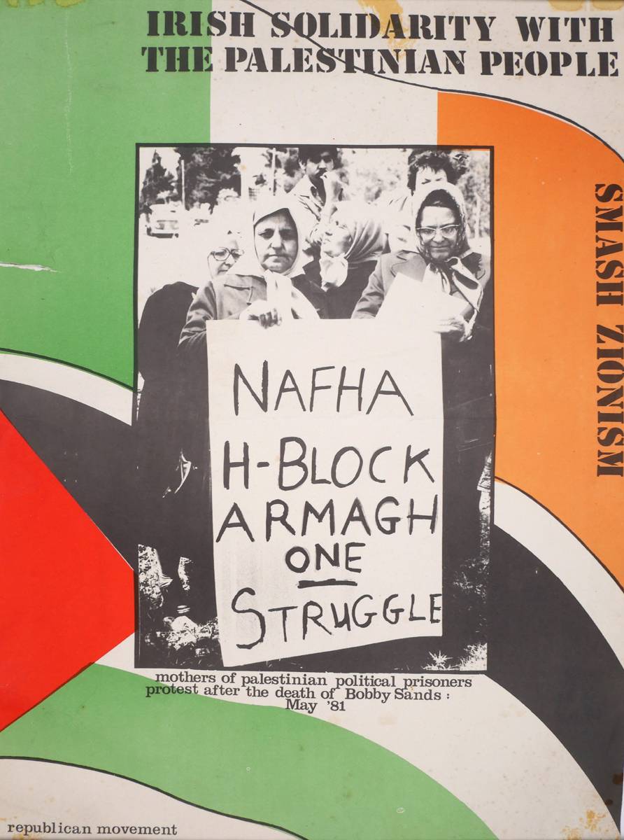 While this shower of Free Staters and Fascists often spout pro-Zionist rhetoric, Irish Republicans and the Irish people as a whole have long expressed their solidarity with the struggle of the Palestinian people, and Palestinian groups have supported Irish struggles materially