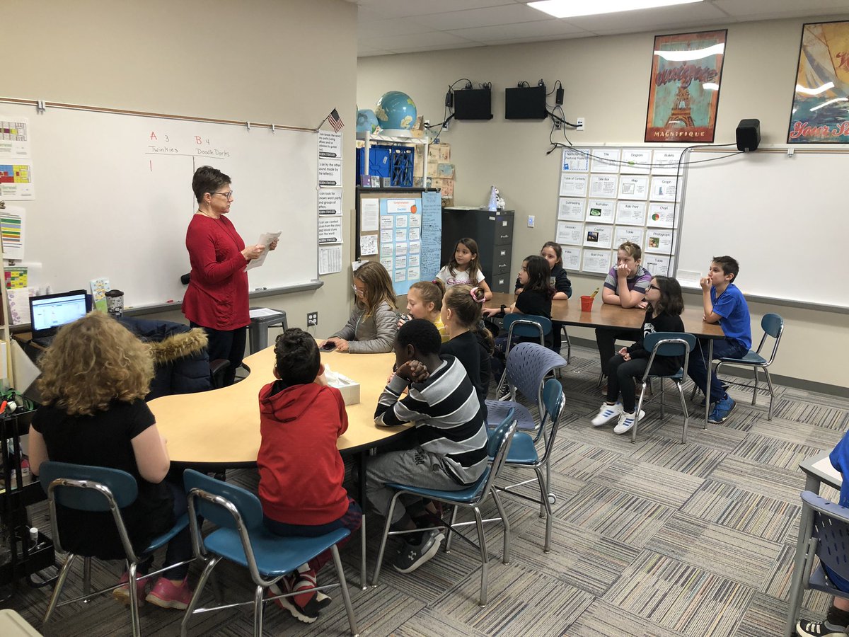 LDSspotlight's tweet photo. Sherwood Archers hash it out in Battle of the Books! Incredible to see 4th graders so excited about their reading! @SherwoodArcher1 @HoelmerSherwood @EmilyDickFHSD @LindaMShrader https://t.co/r5WRHbSB7X