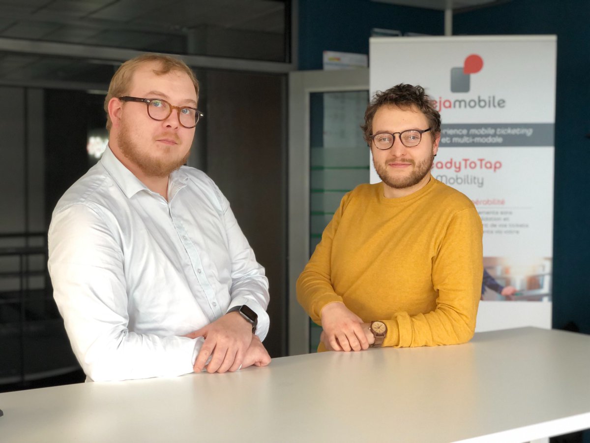 dejamobile's tweet photo. Deux nouveaux arrivants dans la #DejaTeam !

Arthur nous a rejoint en tant que #développeur #mobile et Gabriel sur le poste de développeur #front. Bienvenue à eux !

#fintech  #developper https://t.co/o8xXlMbrIK