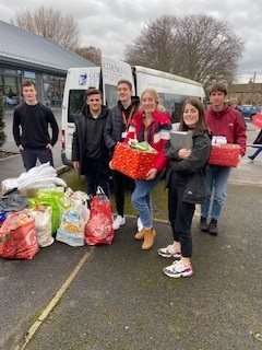 Fantastic to see all the donations being loaded into the mini bus today for <a href="/caringinbristol/">Caring in Bristol</a> and well done to Nessa in Year 9 who convinced <a href="/waitrose/">Waitrose & Partners</a> to donate her bodyweight in groceries to the cause... Many thanks to all who donated and to <a href="/waitrose/">Waitrose & Partners</a> Portishead