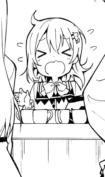 ペン入れやってますー 