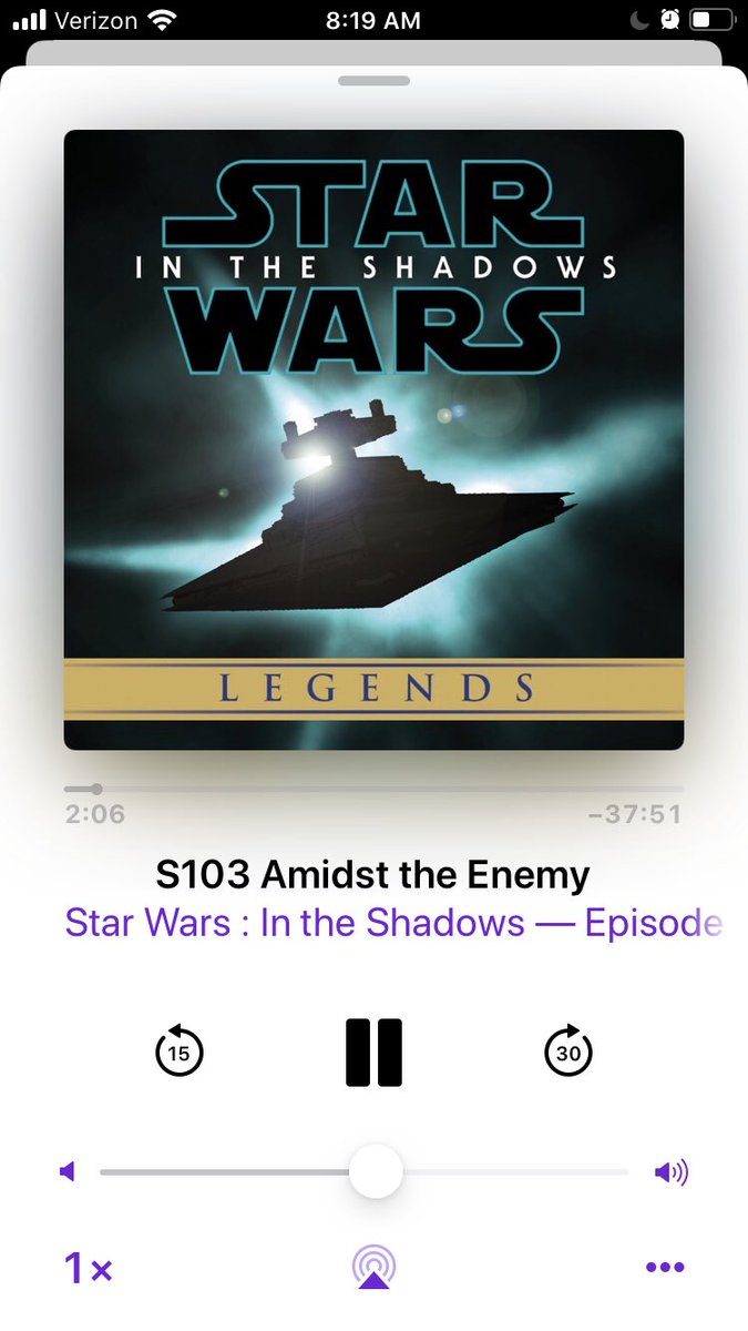 Ian_Fahringer's tweet image. I’m listening to #StarWarsInTheShadows by @CreativeAudioSc and I gotta say that I am enjoying it! Like absolutely amazing so far!