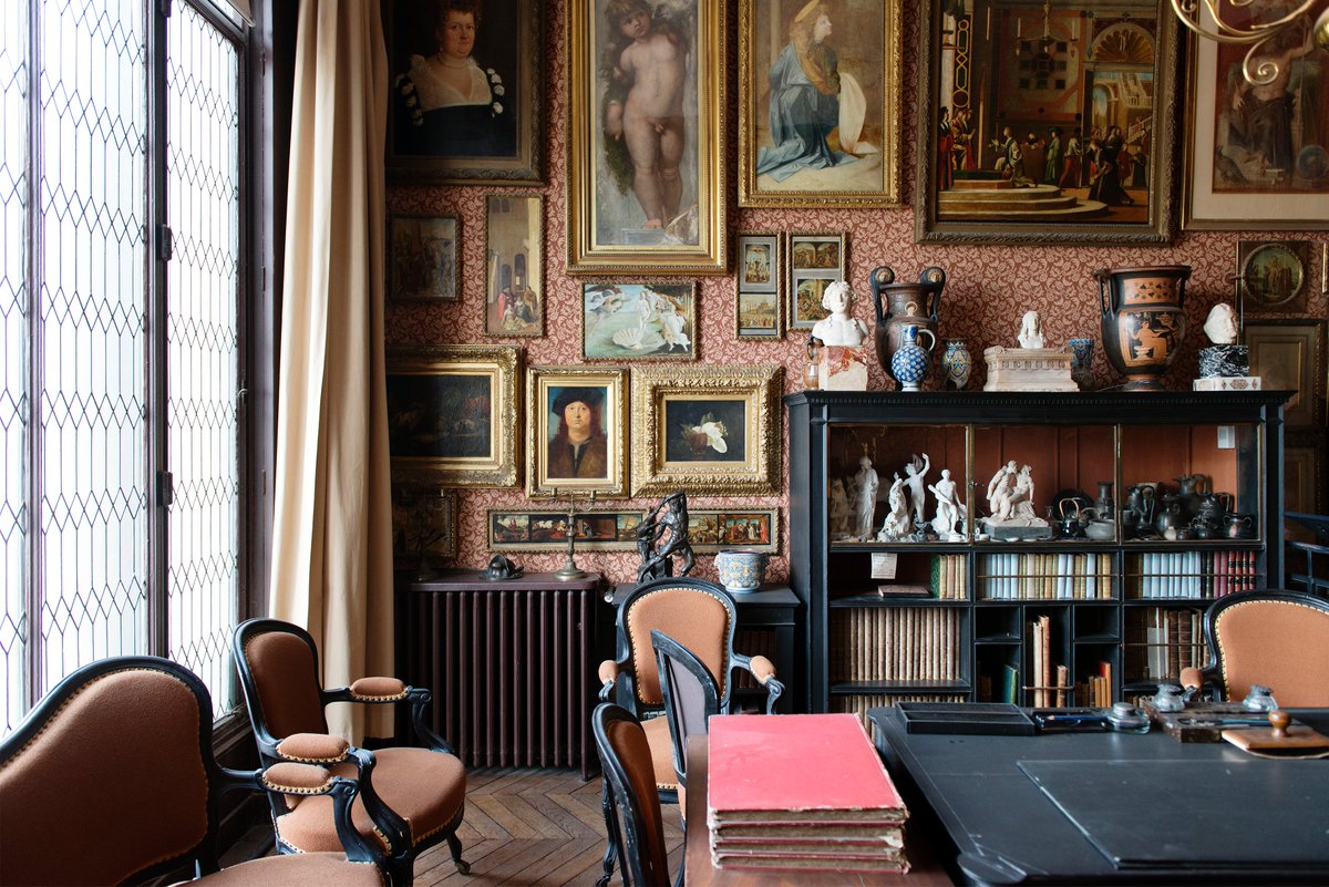 Ce soir à 20h Soirée avec la Comédie-Française
Loïc Corbery et Georgia Scalliet vous convient à un "vagabondage littéraire" dans l'atelier de Gustave Moreau
Tarif unique : 15€
Réservations à l'adresse billetreduc.com/249746/evt.htm… ou à l'accueil du musée