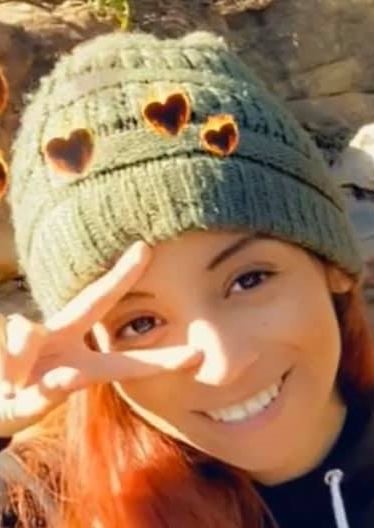TheColonyPolice's tweet photo. Missing Person:
Viridiana Arevalo is a 23 YO female. She is 5 feet tall and weighs 120 lbs. She has black hair with bright red highlights. Last seen  Monday 12/16 wearing a black hoodie and black leggings with pink stripes.  Call TCPD at 972-625-1887 If you have seen Viridiana. https://t.co/xR0y8mM4YM