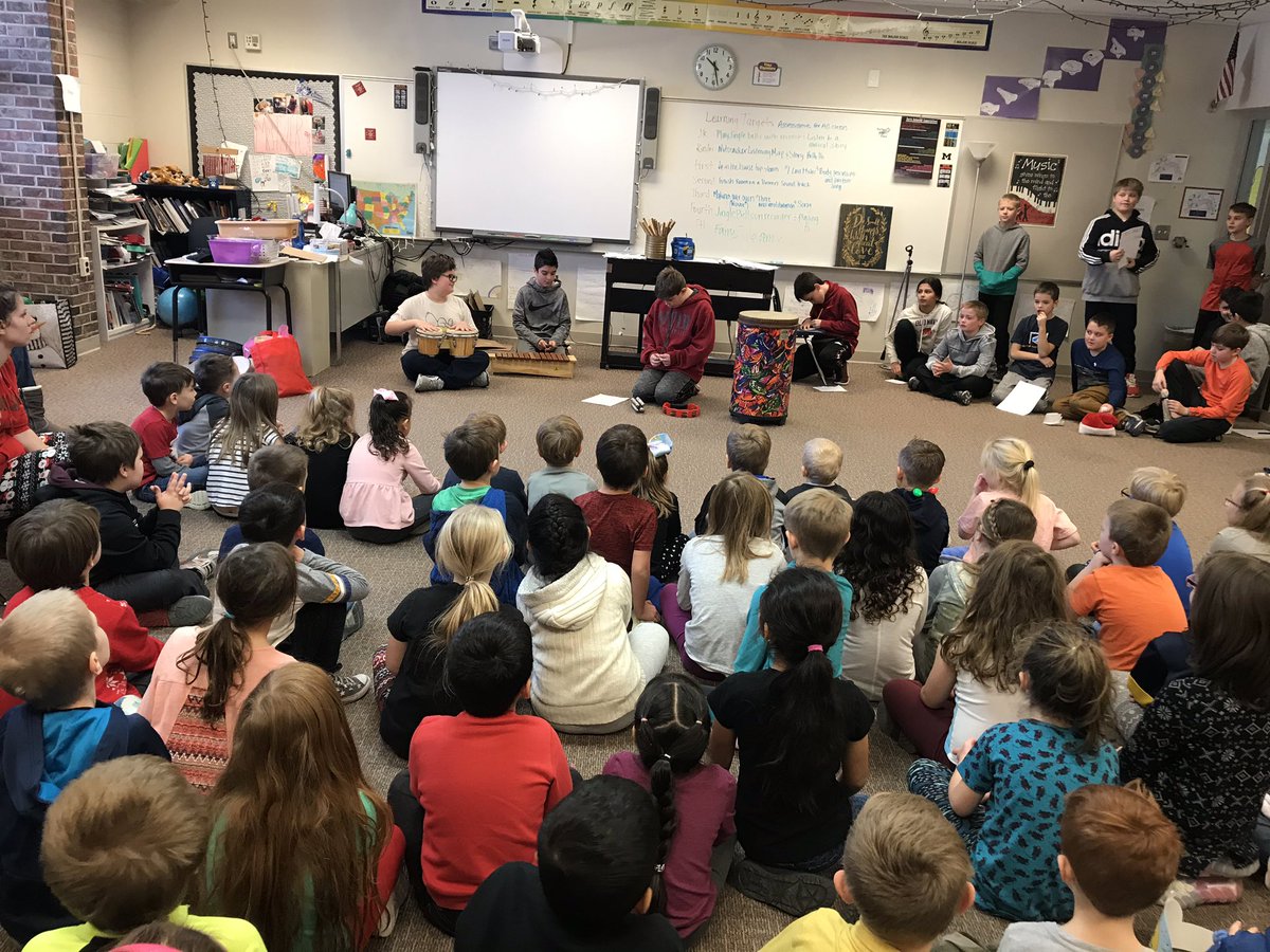 Fractured Fairly Tales presented by 5th graders!! Thanks for inviting us to your show! #pawsthecougar