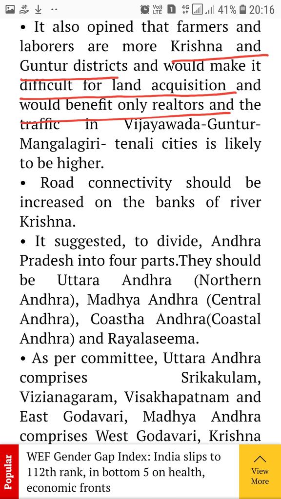 Icon_StAAr_Rule's tweet photo. #SivaramakrishnanCommittee Vehemently opposed Vijayawada to be AP capital citing
➡️Difficulty in land acquisition
➡️Benefits only #Realtors
➡️Economic & Environ problems
➡️Justice must be done to kurnool & Visakha
Caste biased ThuDP Committed fraud
&Corruption
#EradicateTDP https://t.co/a6kl8t6Z5u