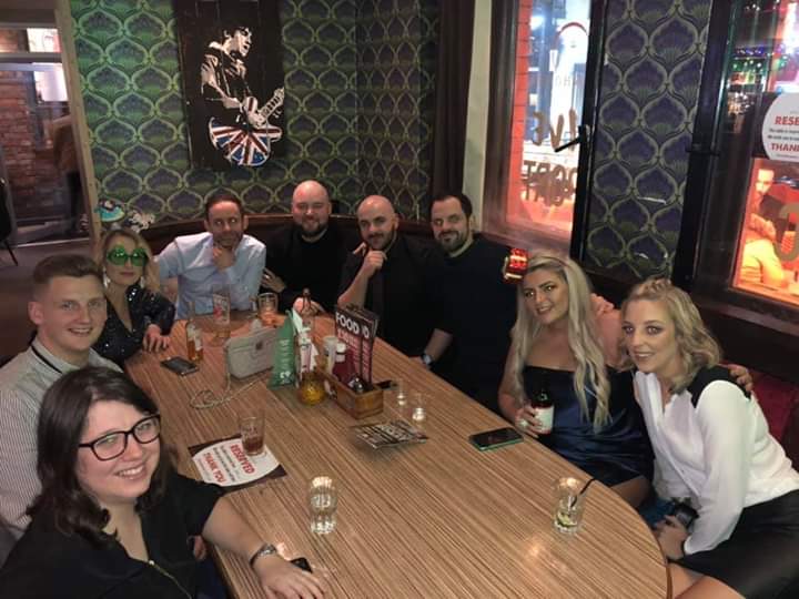megangray92's tweet photo. Fun night with this lot. Suffering for it today #SendNuggets #HelpMeImGoingToDie https://t.co/42eDsCvSbH