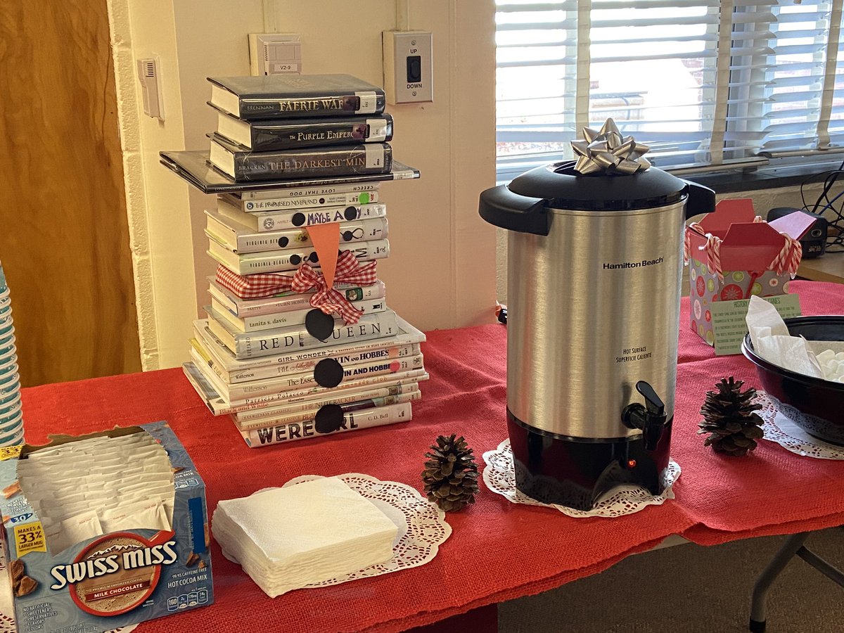 NMMSLibrarian's tweet photo. Weโre ready to share the gift of reading! What did @sljournal and @nytimesbooks say were best books of 2019? Have you read them yet!? If we donโt have them in our library, stop by @MCPL_Libraries to pick one up! #slmp19 @nmmsptsa @NMMSCounselors @NMMSPRINCIPAL @NMMS_Chorus https://t.co/lOr9PdXxTK