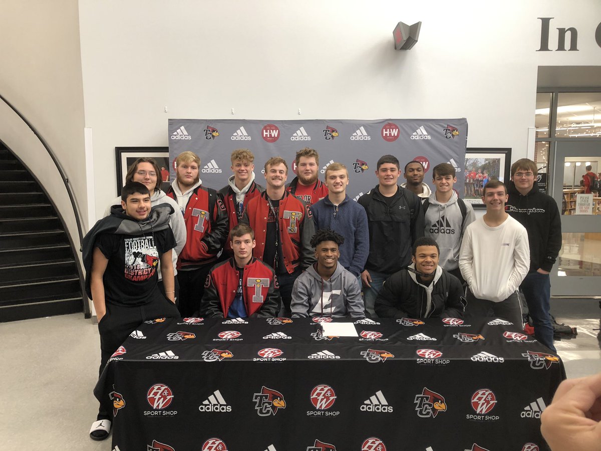 Coach Goodin (@chrisgoodin2) on Twitter photo What an amazing day! #TCPride #TCFootball๐ #FireTheCannon #Signed <a href="/EKUFootball/">EKU Football</a>๐ <a href="/tre_goodin/">Tre goodin</a> <a href="/quentingoodin/">Quentin Goodin</a> What an amazing day! #TCPride #TCFootball๐ #FireTheCannon #Signed <a href="/EKUFootball/">EKU Football</a>๐ <a href="/tre_goodin/">Tre goodin</a> <a href="/quentingoodin/">Quentin Goodin</a>
