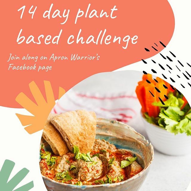 ApronWarrior's tweet photo. Interested in a plant based diet? 
Next year, starting on the 6th of January, I will be doing a 14 day plant based challenge with daily cooking videos on my fb page! I'm going to see what I can do to post to IG as well, still figuring it out! -- Come join along for this fami… https://t.co/YFK677yAmg