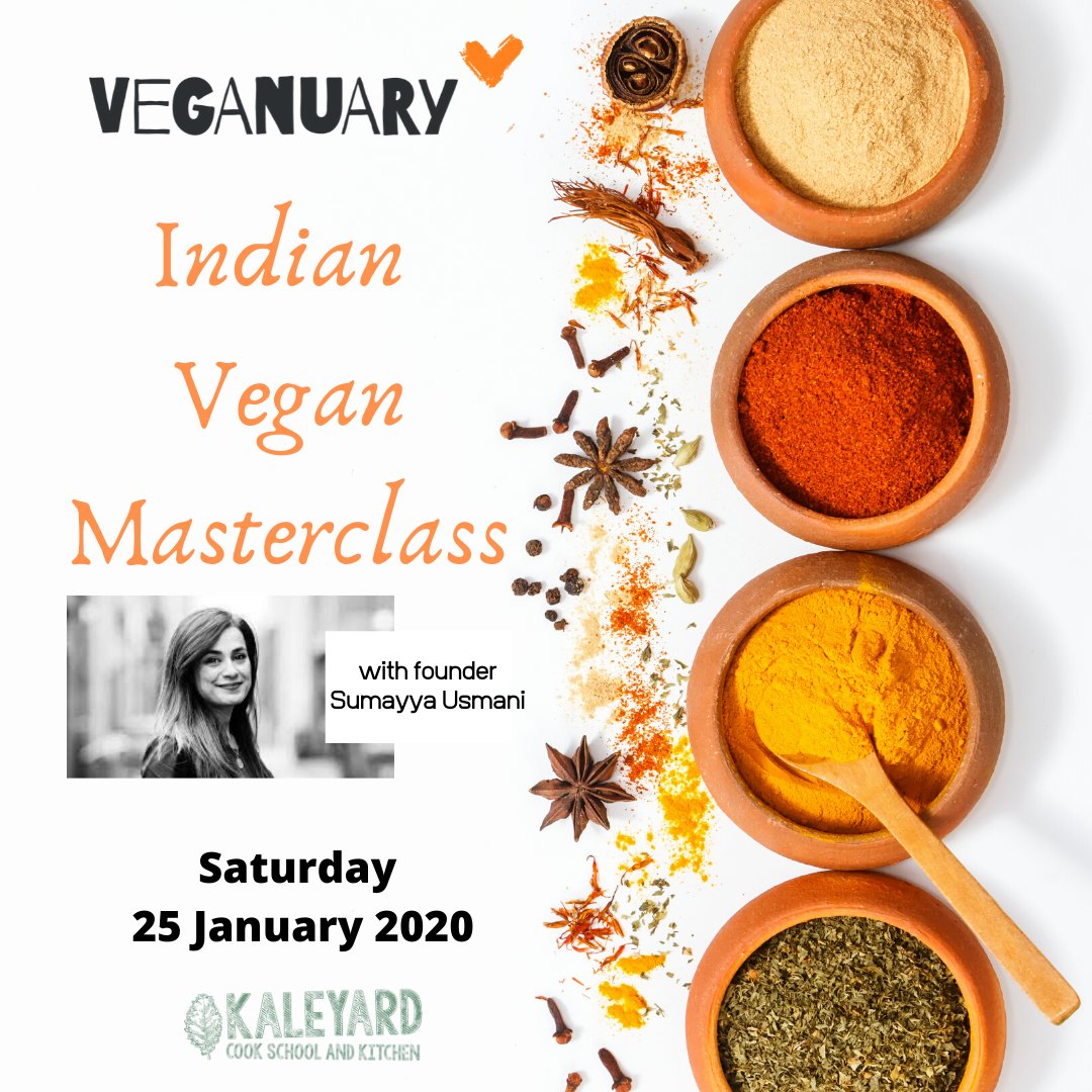 *Christmas Gift Idea*
This January we celebrate #veganuary with one of our top classes of 2019 - the Indian Vegan Masterclass, where you will learn to cook some of the tastiest dishes from southern Asia. 
Check here for details: buff.ly/34zB4o8

#glasgow2020 #cookschool