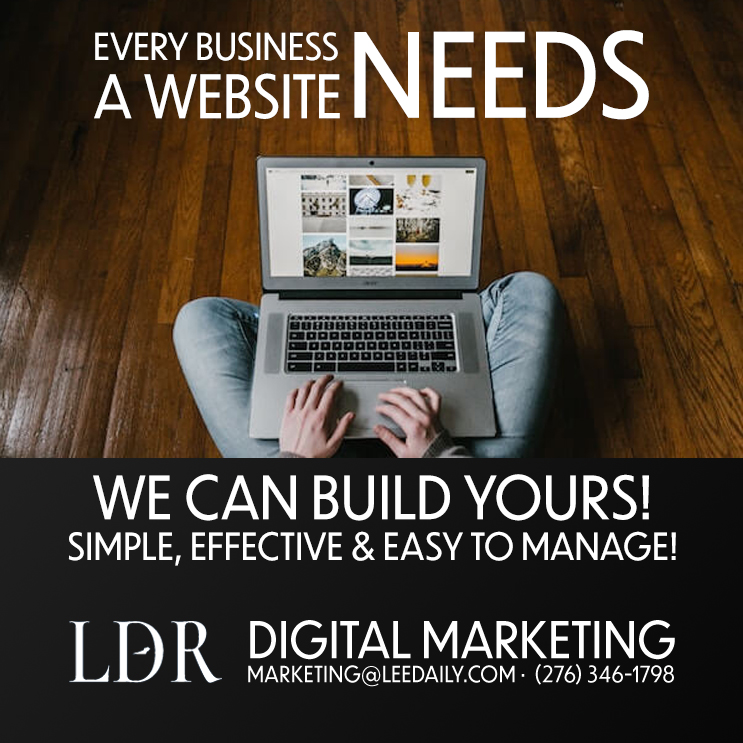 TheLeeDaily's tweet photo. Every business needs a website! We can build from scratch or take over existing sites. We can build and manage, or build and train your people. Call or e-mail today to get started. We look forward to hearing your ideas and helping you grow!

https://t.co/LF2Sp2QyP7 https://t.co/WHa91tvr7z