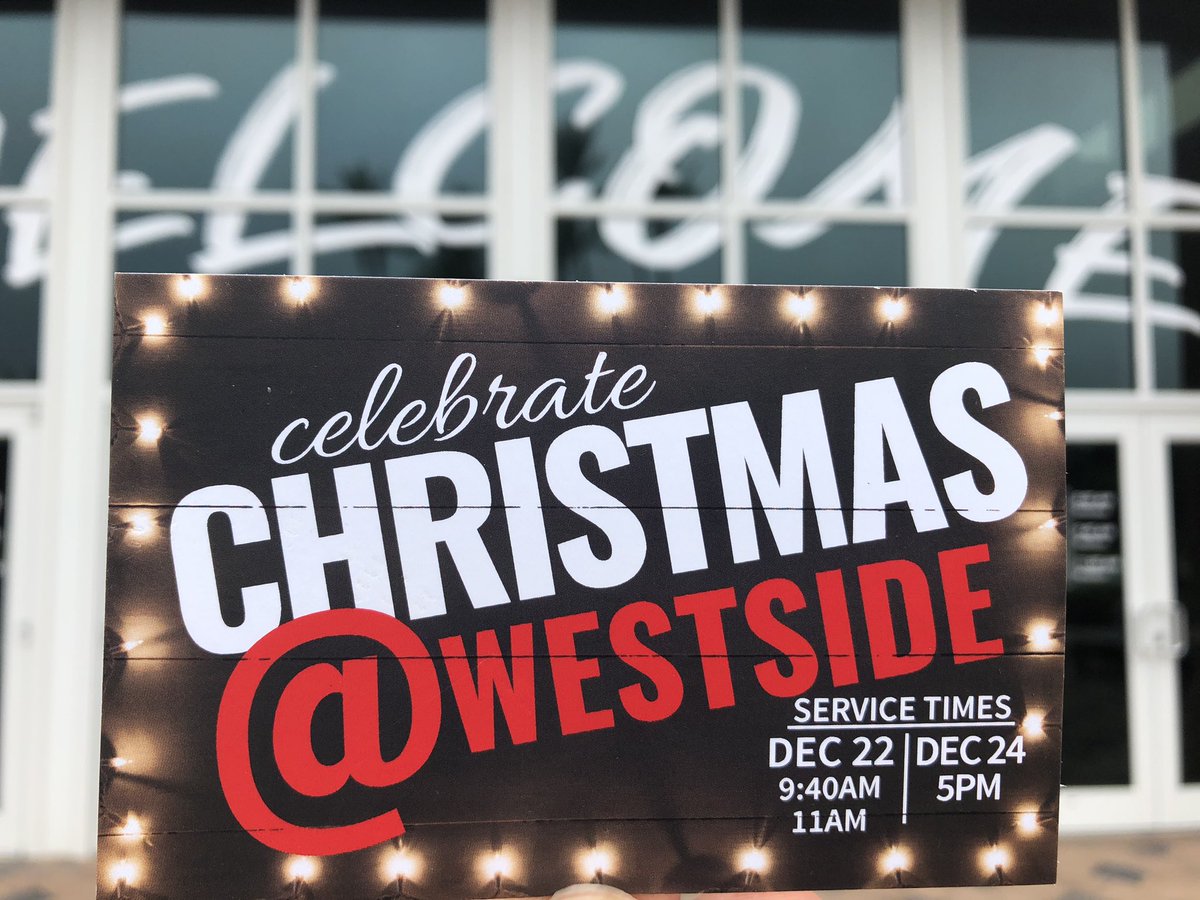 westsidechfp's tweet photo. #ChristmasatWestside https://t.co/luVE2iRIG5