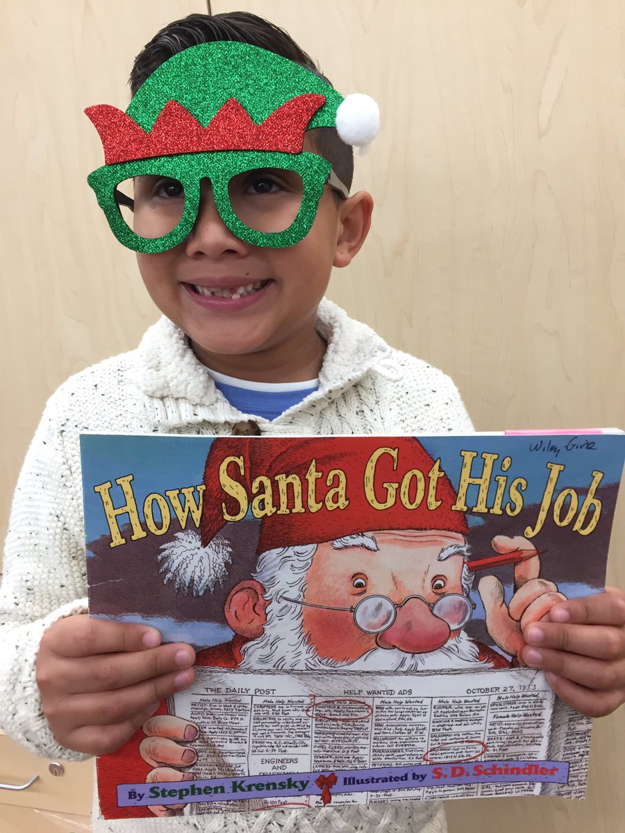In response to the question What RIASEC is Santa, “Santa is Realistic because he makes toys and Social because he likes kids” 2nd grader #howsantagothisjob <a href="/AvocadoWiley/">Victoria Wiley</a> <a href="/AvocadoPTA/">Avocado PTA</a> <a href="/AvocadoPTA/">Avocado PTA</a> <a href="/CajonValleyUSD/">CajonValleyUSD</a> <a href="/CVUSD_SLPs/">CVUSD_SLPs</a> <a href="/WorldOfWorkNet/">World of Work</a> #worldofwork