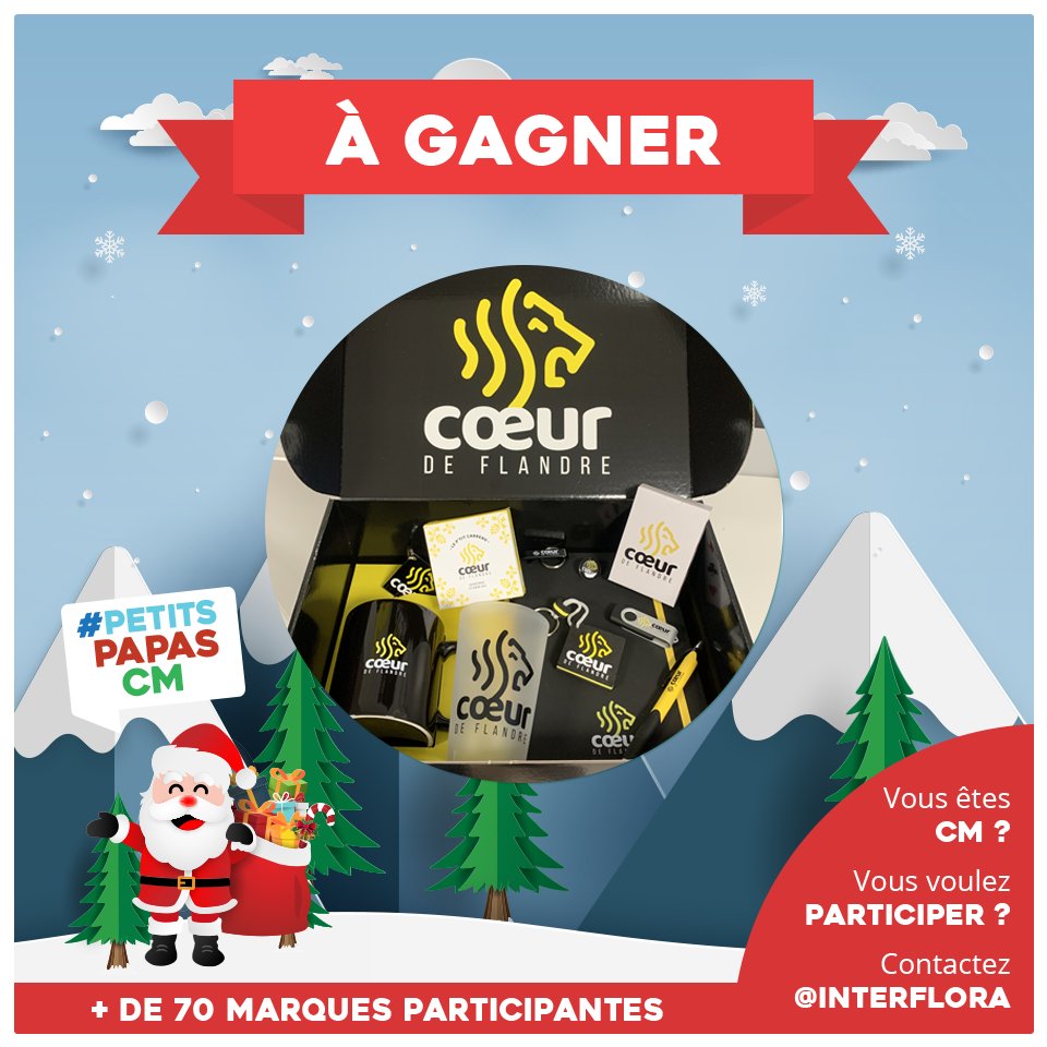 Gagnez une chance supplémentaire de remporter la hotte #PetitsPapasCM
🎅 Tweetez #SOSPetitsPapasCM + le pire cadeau de Noël que vous avez reçu, pour tenter de remporter les 120 cadeaux de la hotte
🎁 Découvrez la Hotte 
P. 1> x.com/i/moments/1201…
P. 2> x.com/i/events/12065…
