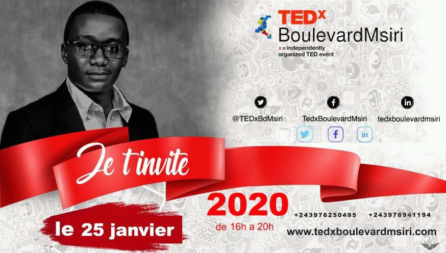 JosueYenga's tweet photo. It is a great honour and pride for me to share this event with my brothers in arms! We invite you to this meeting which will be held in the city of Lubumbashi on 25 January 2020 from 16h to 20h. Let's experience the experience in the Democratic Republic of Congo together https://t.co/DPpkp9AA3m
