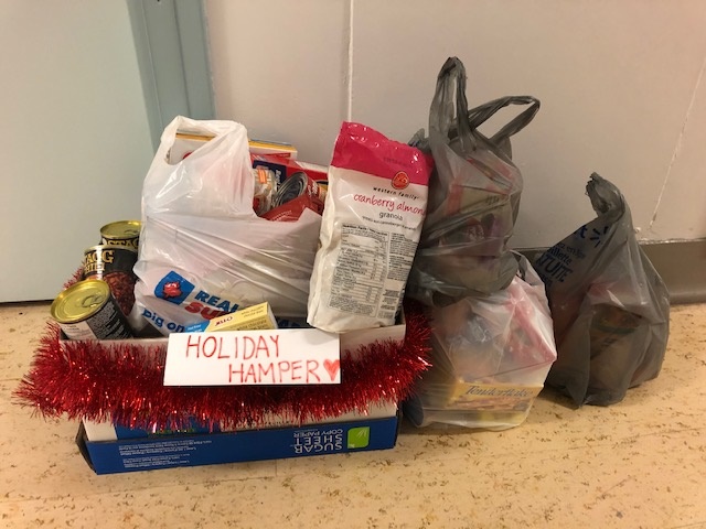 Looking to #giveback this holiday season?  Start a non-perishable food hamper!  Ours is now overflowing thanks to all our amazing teams <a href="/VictoriaHospice/">Victoria Hospice</a>💙 Everything will be donated to <a href="/MustardSeedVic/">The Mustard Seed Street Church</a> to feed those in need in our community.