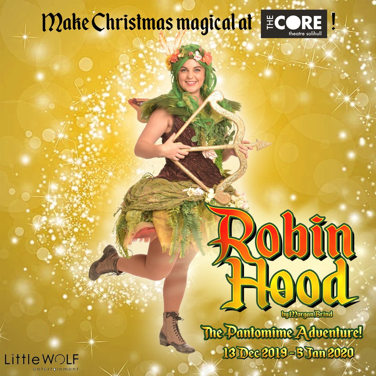 Make your Christmas magical, with a trip to #SolihullPanto! 

See our fabulous Fairy Fern in action, in Robin Hood: The Pantomime Adventure at The Core Theatre Solihull (13 Dec - 5 January) 🏹

Book now at bit.ly/2Z0SgBW