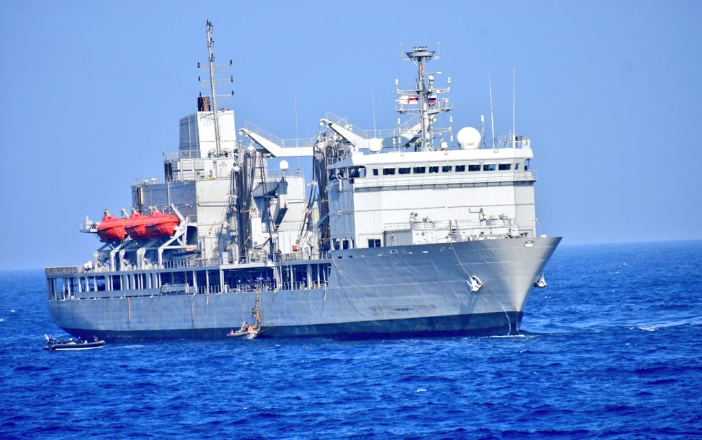 indiannavy's tweet image. #SeaPhase of Indo-Russian #Triservice exercise #INDRA 2019 off Goa. #INSTarkash, #INSAditya &amp;amp; #RuFN ship Yaroslav Mudry in #Encounter Exercise &amp;amp; #CrossDeck flying. #SeaRiders exchanged between #IndianNavy &amp;amp; #RuFN ships followed by #AirDefence exercise involving MiG29K aircraft.