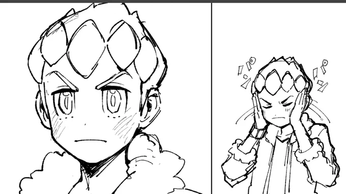 いい顔描けたと思うんや 