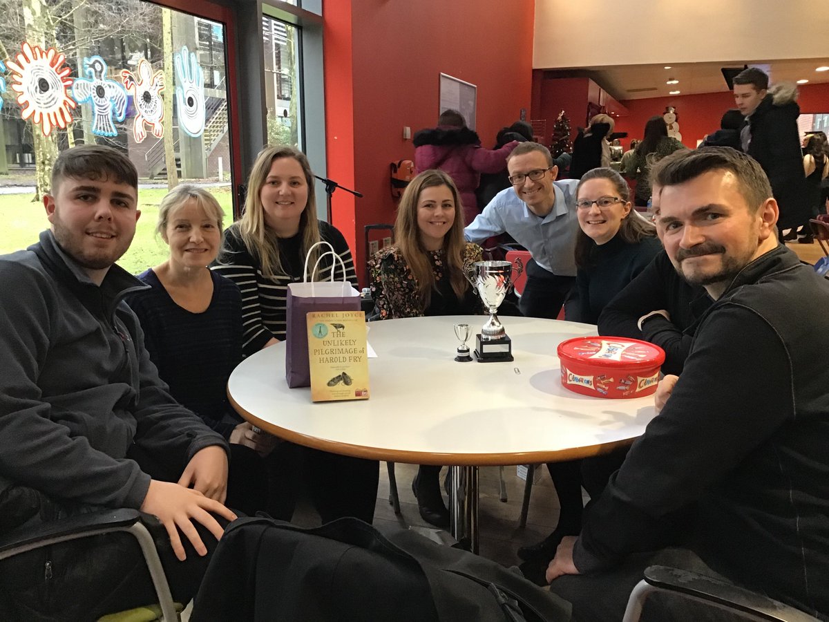 EHUBigRead's tweet photo. Well done to EHU Christmas Quiz winners - Turkey Quizzlers from @EHU_FHSCM  and joint highest score on the Big Read round with # Elfies from @ehucareers 👏🏆 https://t.co/nUQfXIfJdp